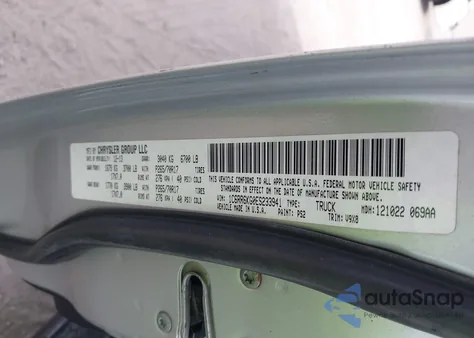 2014 Ram 1500 Tradesman from USA, damaged, VIN 1C6RR6KG0ES233941